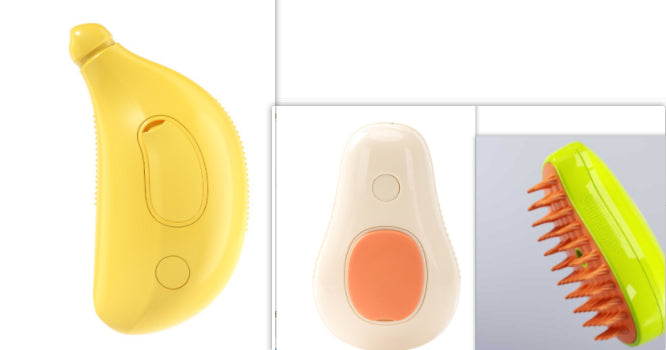 3-in-1 Dampf-Massagebürste für Haustiere
